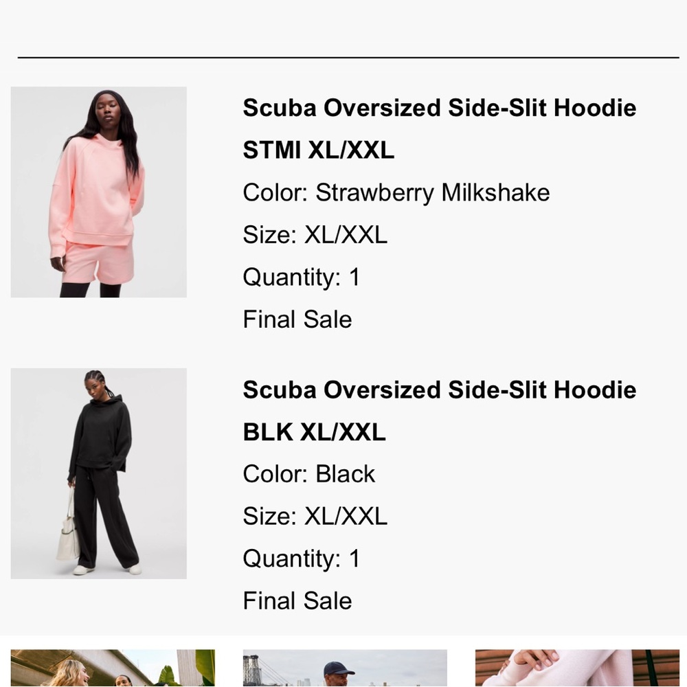 Lululemon Scuba Oversized Side Slit Hoodie - Picture 5 of 5